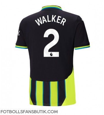 Manchester City Kyle Walker #2 Replika Bortatröja 2024-25 Kortärmad